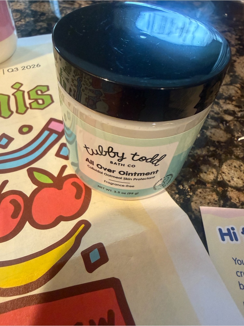 Tubby Todd All Over Ointment - Fragrance-Free Skin Protectant (White/Cream)